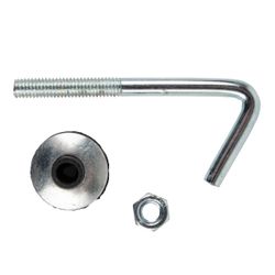 Bolt-hook + Nut + Seal 65mm 100