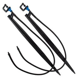 Micro Rainjet Compl Spreader 90deg Blk
