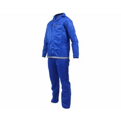 Overall Blue 2 Pce Size 48 Chest 44 Waist