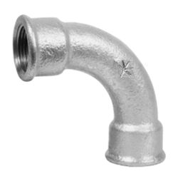 K-BR& Bend Galv F/f 90deg 50mm