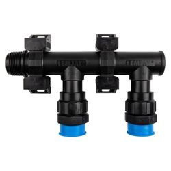 EMJAY Manifold Pvc Assembled 2 Station