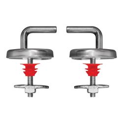 WIRQUIN Seat Hinge Set H1 S/steel Hinge (bag)