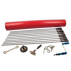 Drain Rod Set H/duty 1m 8mm