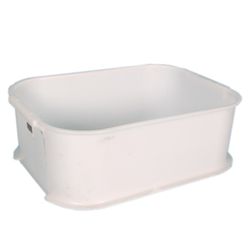Meat Tray Virgin Medium 648mmx384mmx209mm 37l Whit