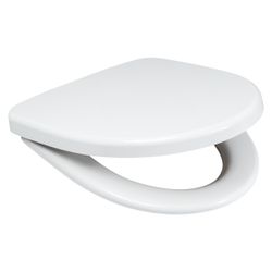 WIRQUIN Toilet Seat H-1 S/s Hng Wht (1.7kg)