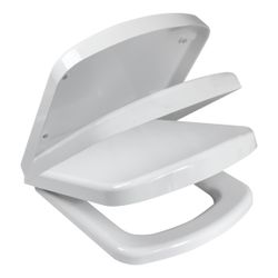 WIRQUIN Toilet Seat Compact Sq S/close Thermodur W