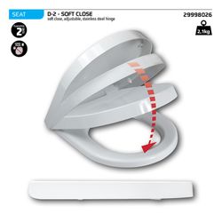 WIRQUIN Toilet Seat D2 Soft Close