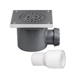 WIRQUIN Shower Trap Tourbillon Sq Ss Wst