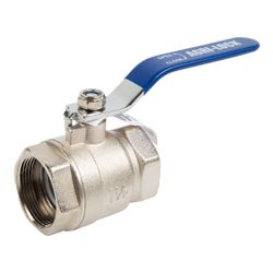 Agri Lock Ball Valve Full Bore Zinc Aly 16bar 40mm