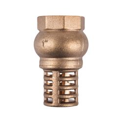 TORRENTI Valve Foot Brass 50mm