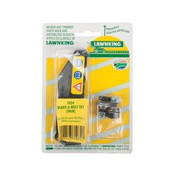 LAWNKING L/mower Blade And Bolt Set Pr S-cross