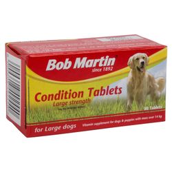 Bob Martin Pet Condition Tablets Large Dog 50pk