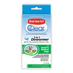 Bob Martin Clear + Dewormer S To M Dogs 15g