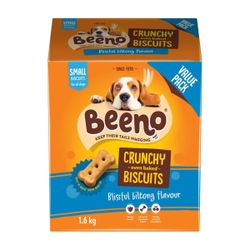 Beeno Dog Biscuits Value Pack Biltong Small 1.6kg