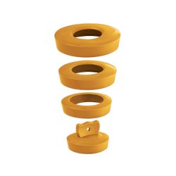 WIRQUIN Universal Basin/sink Plug - Orange