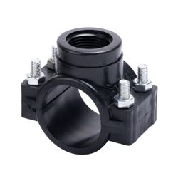 Saddle Compression & Pvc 63x1-1/4