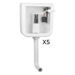 WIRQUIN Cistern 6l Ll Contractor Pack Of 5 Units