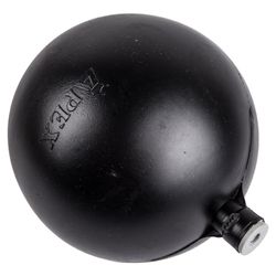 APEX Float Valve Ball Plastic Blk 150mm