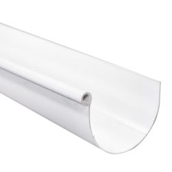 Pvc Gutter ½-round 4.0m