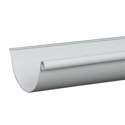Pvc Gutter ½-round 6.0m