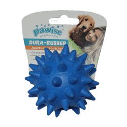 Complete Dog Toy Rubberball With Spikes Ass Colour