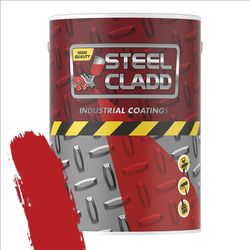 Steel Cladd Roadmarking Red 5l