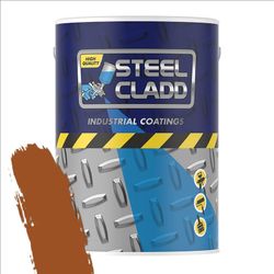 Steel Cladd Quick Dry Enamel Fiat Brown 1l