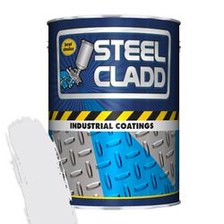 Steel Cladd Quick Dry Enamel Silver 1l