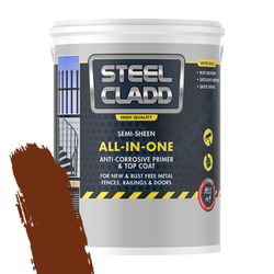 Steel Cladd All-in-one Water Based Brown 20l