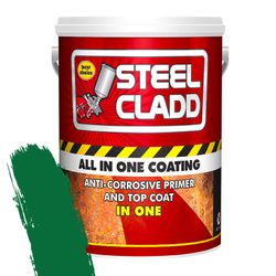 Steel Cladd All-in-one Water Based Green 1l