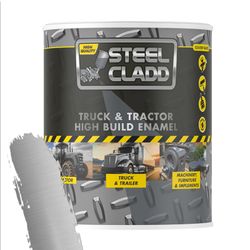 Steel Cladd Truck N Tractor Enamel Bright Alum 1l