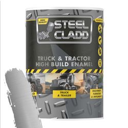Steel Cladd Truck N Tractor Enamel Bright Alum 5l