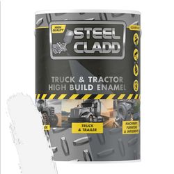Steel Cladd Truck & Tractor Enamel White 5l