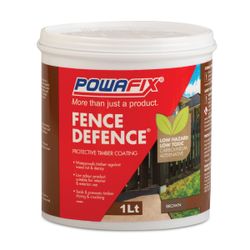 POWAFIX Fence Defence Brown 1l