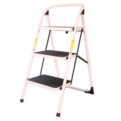 A-SCEND 3 Step Ladder With Non Slip Steps