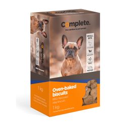 COMPLETE Dog Biscuits Snack-a-chew Bbq Sml 1kg