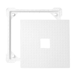 WIRQUIN Bath Inspection Tileable Hatch White Pvc