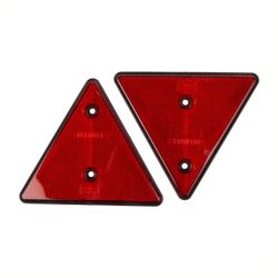 U-PART Reflector Triangle Red 150mm 2 Pack
