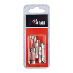 U-PART Glass Fuse Assorted X10