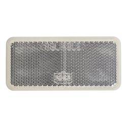 Square Reflector Stick-on Wht 90mm