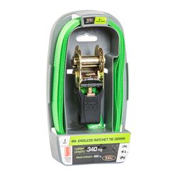 Ratchet Tie Down End Pad 4m Grn