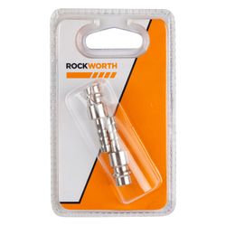 ROCKWORTH Coupler Press-in To Swage 6.3mm (2pc)