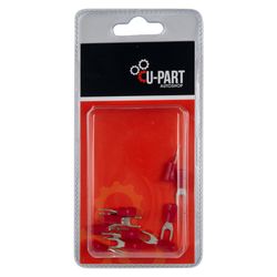 Terminal Fork Red 0.5-1.5mm 4mm Lf15004