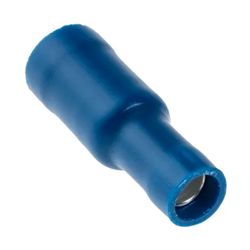 Terminal Female Bullet Blu 1.5-2.5mm 5mm L