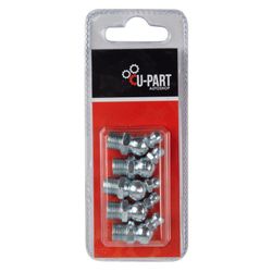 U-PART Grease Nipple 45deg 1/8inch Bspx5
