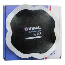 VIPAL Tyre Patch 105mm X Ply Price Per Each