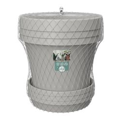 SEBOR Suppot & Saucer Set 20cm Light Grey 3pck