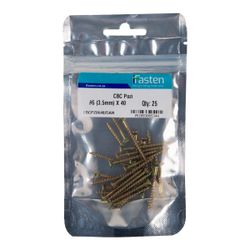 IFASTEN Cbc Pozi No6 3.5mmx40mm 25 Pp