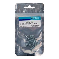 IFASTEN Cbc Pozi No8 Zp 4.2mmx16mm 25 Pp