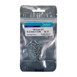 IFASTEN Cbc Square No6 Zp 3.5mmx16mm 25 Pp